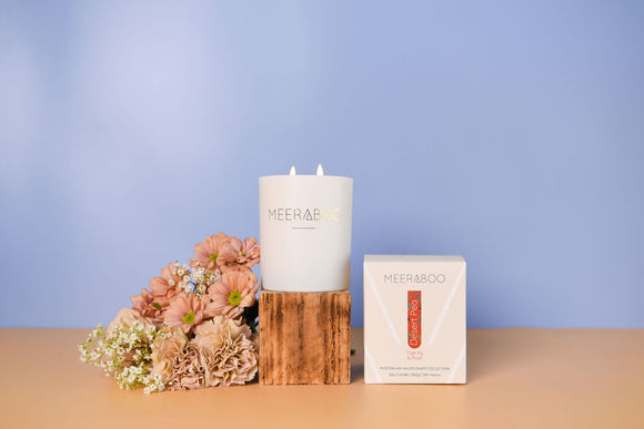 Meeraboo Desert Pea Boxed Soy Candle