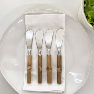 Pate Knives Blonde Bamboo