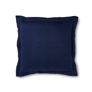 Riley Navy Linen Cushion 55cm