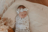 Wild Meadow Bamboo Jersey Swaddle Wrap