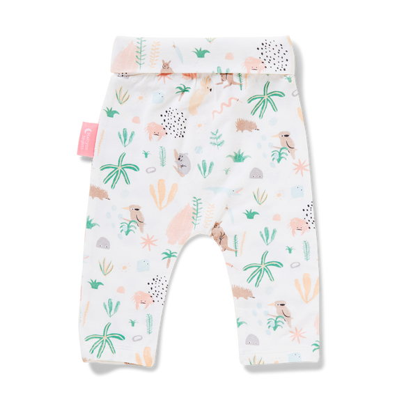 Outback Dreamers Cream Yoga Leggings