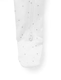 Pale Grey Melange 2 Pack Zip Growsuit