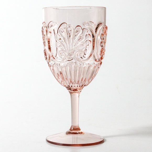 Flemington Acrylic Wine Glass Pink