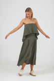 Sorrento Dress Thyme Linen