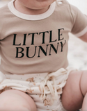 Little Bunny Bodysuit Hazelnut