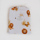 Fitted Cot Sheet Lion