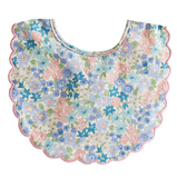 Scallop Bib Liberty Blue