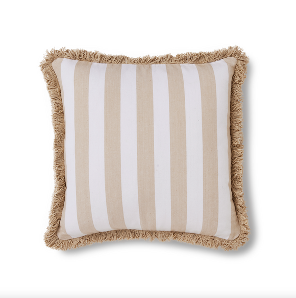 Carlton Sand Stripe Cushion 50cm