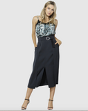 To Die For Skirt Navy Nights