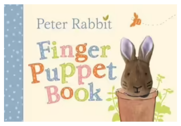 Peter Rabbit Finger Puppet Book