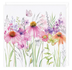 Meadow Flowers with Echinacea