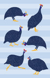 Tea Towel Guinea Fowl