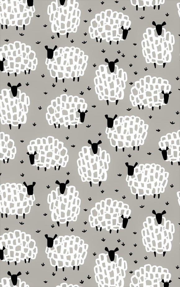 Tea Towel Grey Sheep