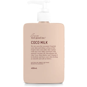 Coco Body Milk Coconut Moisturiser 400ml