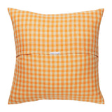 Kirby Linen Euro Pillowcase Set - Persimmon