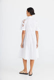 Alice Dress White Embroidery