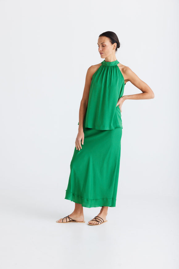Greta Top Emerald