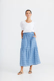 Paz Skirt Faded Denim