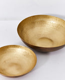 Dante Patterned Brass Bowl Small